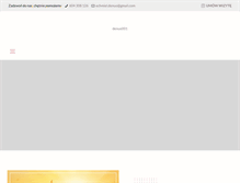 Tablet Screenshot of gabinet-denuo.pl